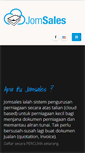 Mobile Screenshot of jomsales.com